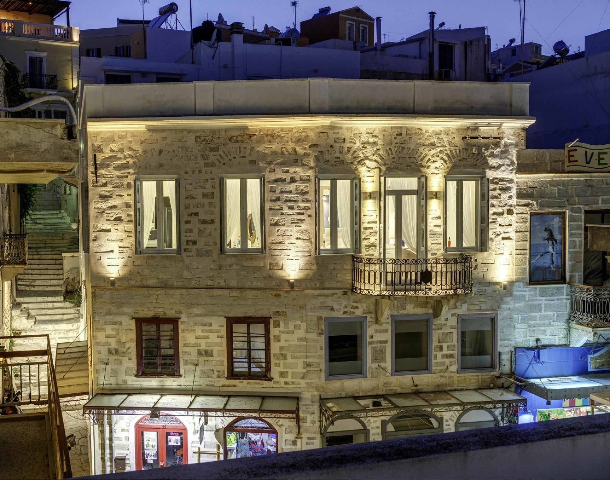 1844 Suites Syros Ermoupoli Dış mekan fotoğraf